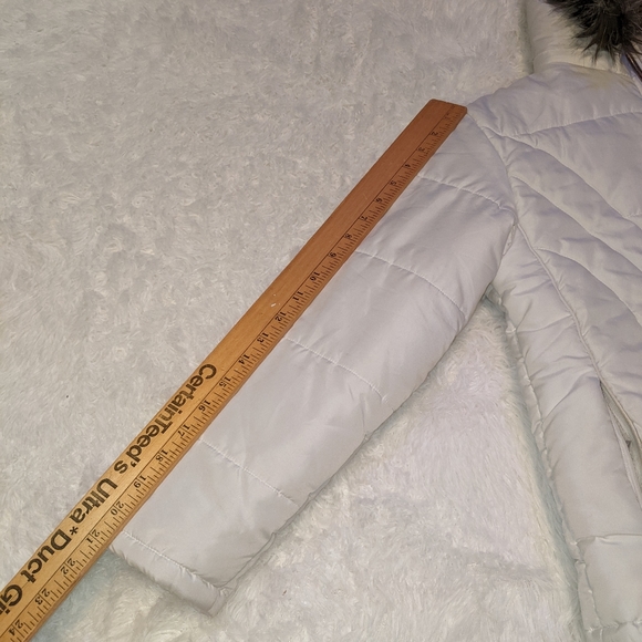 Kc collections White winter kids coat - Picture 6 of 16